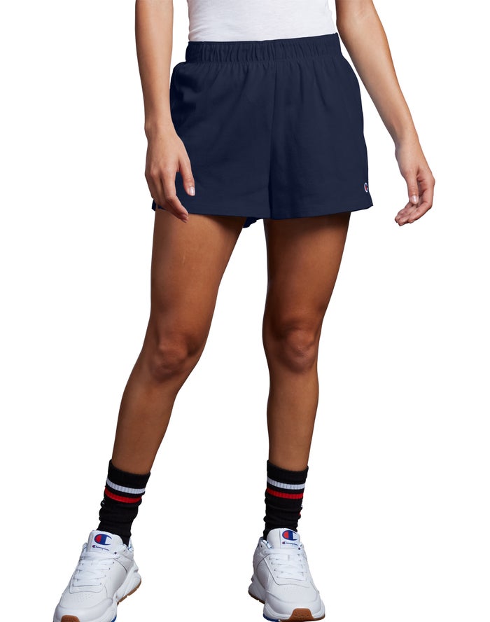 Champion Practice 3.5 Navy Shorts Womens - South Africa QRMGCE981